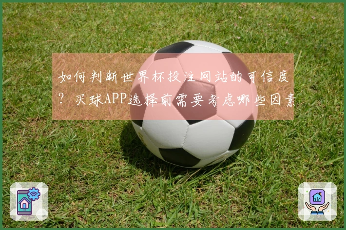 如何判断世界杯投注网站的可信度？买球APP选择前需要考虑哪些因素