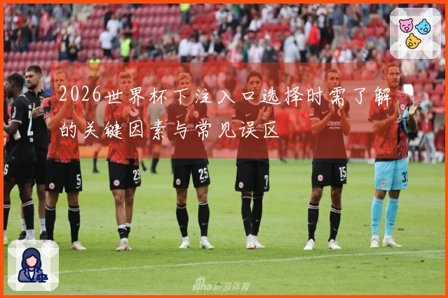 2026世界杯下注入口选择时需了解的关键因素与常见误区