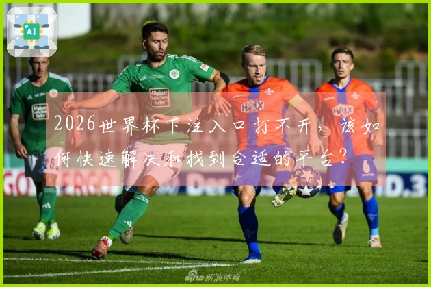 2026世界杯下注入口打不开，该如何快速解决和找到合适的平台？