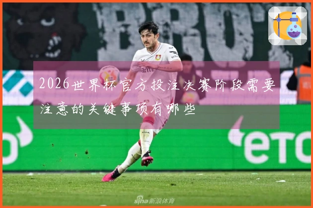 2026世界杯官方投注决赛阶段需要注意的关键事项有哪些