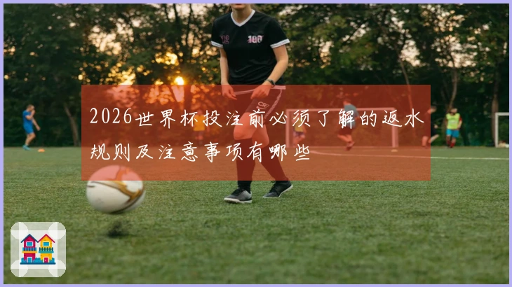 2026世界杯投注前必须了解的返水规则及注意事项有哪些