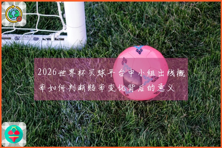 2026世界杯买球平台中小组出线概率如何判断赔率变化背后的意义