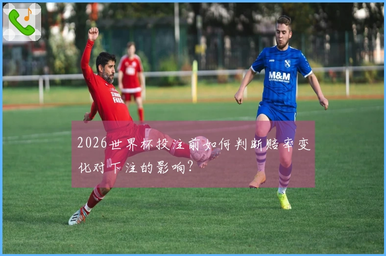 2026世界杯投注前如何判断赔率变化对下注的影响？